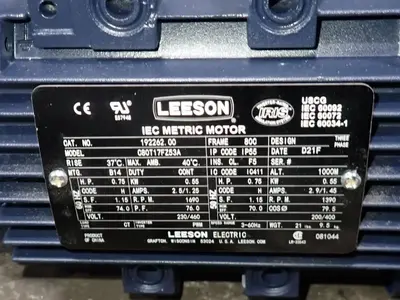 USED LEESON C80T17FZ53A