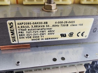 USED Siemens 4AP2095-0AK00-8B