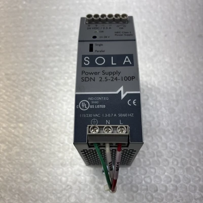 ** Preowned Emerson SDN 2.5-24-100P SOLA Power Supply Fast Shipping &Warranty#
