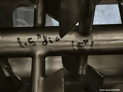 Used Paul O Abbe Stainless Steel Fluidizer – 0.7 Cu Ft for Sale