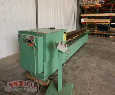 Used MONTGOMERY 14416H Plate Bending Rolls including Pinch Michigan US | Vander Ziel Machinery Sales #483022