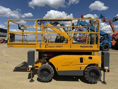 Used 2025 HAULOTTE 2668RT ROUGH TERRAIN SCISSOR LIFT Scissor Lifters Alberta CA | Adcock Equipment #1418016