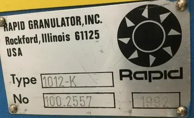 USED RAPID 1012-K