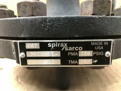 Spirax Sarco 55222 1/2″ Pilot Operated Pressure Reducing Valve 250PSI 450°F ; CI