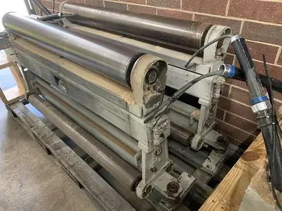 MISC. SPARE PARTS REMOVED FROM TIMESAVERS 252-4IC, 52", 4-HEAD WIDE-BELT SANDER