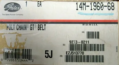 NEW GATES 14M-1960-68 POLY CHAIN BELT 14M196068