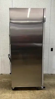 Used Hoshizaki Used Hoshizaki CR1S-FS Stainless Single Door Top Mount Reach In Refrigerator - JJ Refrigerators Illinois US | Falcon Restaurant Supply #1373525