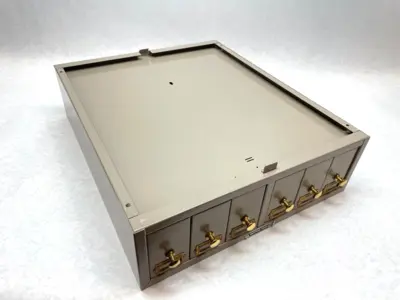 Used FISHER SCIENTIFIC 6-DRAWER MICROSCOPE SLIDE CABINET Microscope Accessories | Maverick Industrial Sales #1106676