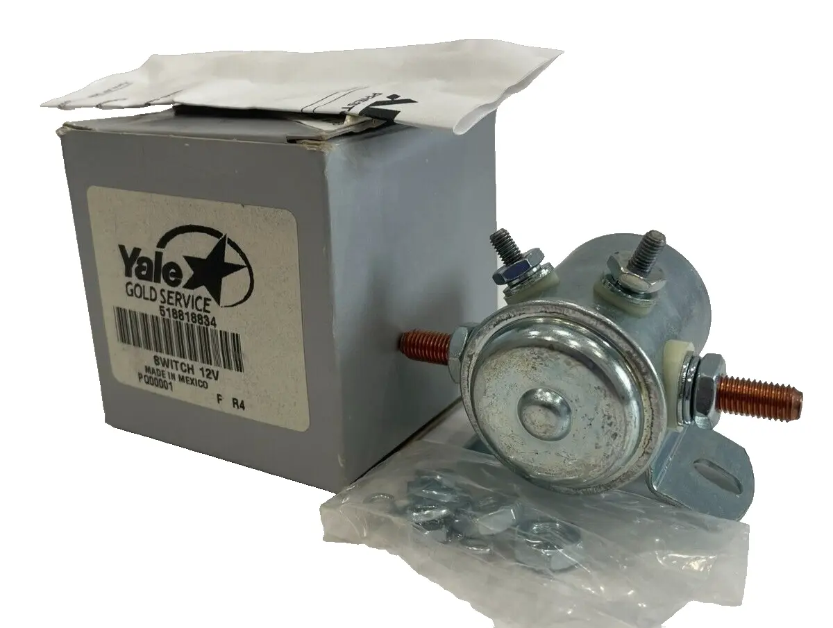 NEW YALE 5188188-34 SOLENOID SWITCH 12V 518818834