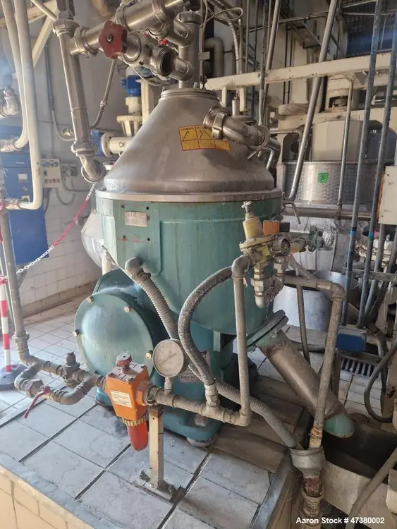 Used ALFA LAVAL VNPX 407-SGT-34-50 Disc Automatic Centrifuges Illinois US | Aaron Equipment #84608