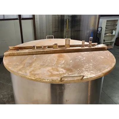 Used 240 Gallon Stainless Steel Liquid Holding Tank
