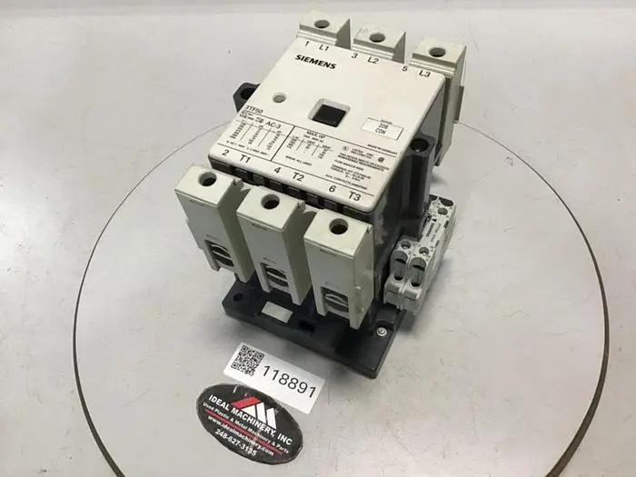 Used SIEMENS 3TF5022-OAK6 PLC Contactors | Ideal Machinery #622240