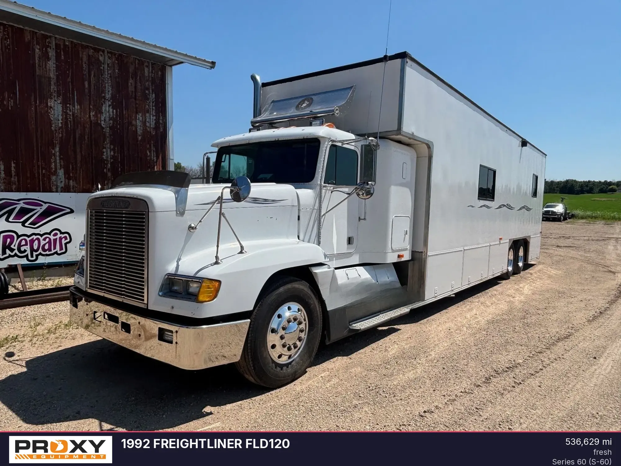 Used 1992 FREIGHTLINER FLD120 Campers, Caravans, Motorhomes Wisconsin US | Proxy Equipment #1426091