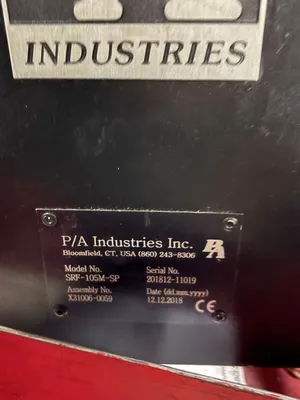 2018 P/A INDUSTRIES SRF-105M-SP Work Holding | Global Machine Brokers, LLC (4)