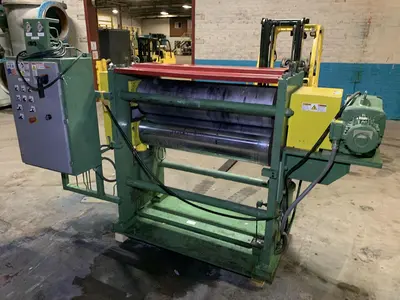 USED EASTERN ENGRAVING AND MACHINE CO. INC. HYDRAULIC EMBOSSING MACHINE