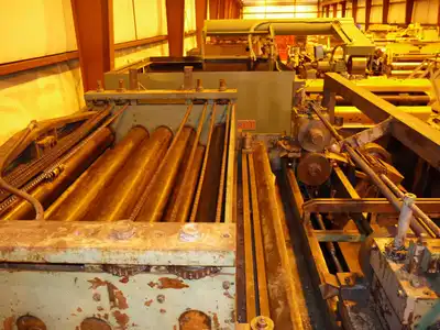 60" x .105" x 23,000 LBS RED BUD CUT TO LENGTH LINE COMPONENTS