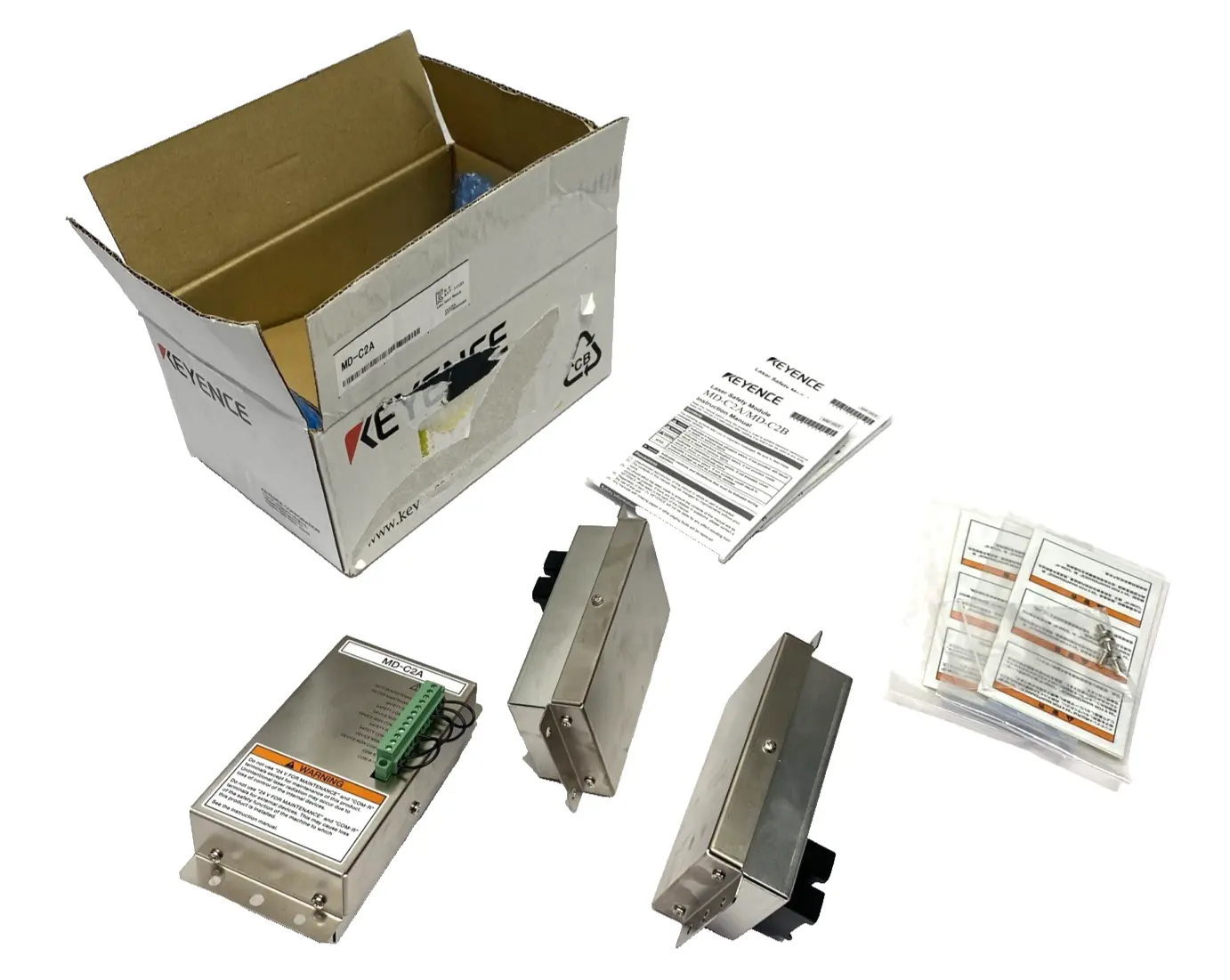 New | in-Stock KEYENCE MD-C2A Laser Accessories and Consumables Michigan US | Maverick Industrial Sales #1391572