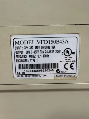 DELTA VFD150B43A Electrical/PLC/Automation | ESS Industrial Equipment Sales (8)