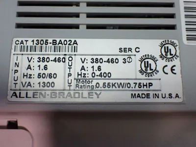 Used ALLENBRADLEY 1305BA02A Servo Drives Ohio US | HGR 24 #1134656
