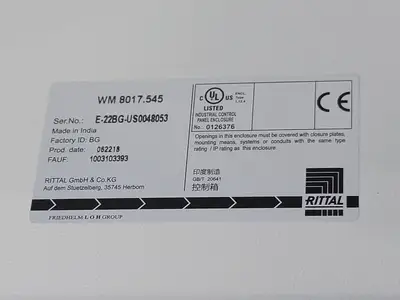 New | in-Stock RITTAL WM 8017.545 Misc Electrical & Power Parts British Columbia CA | Lenmark #249252