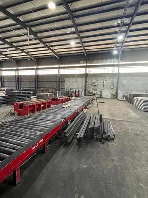 75" x .312" x 80,000# Red Bud Stretcher Leveler Cut to Length Line