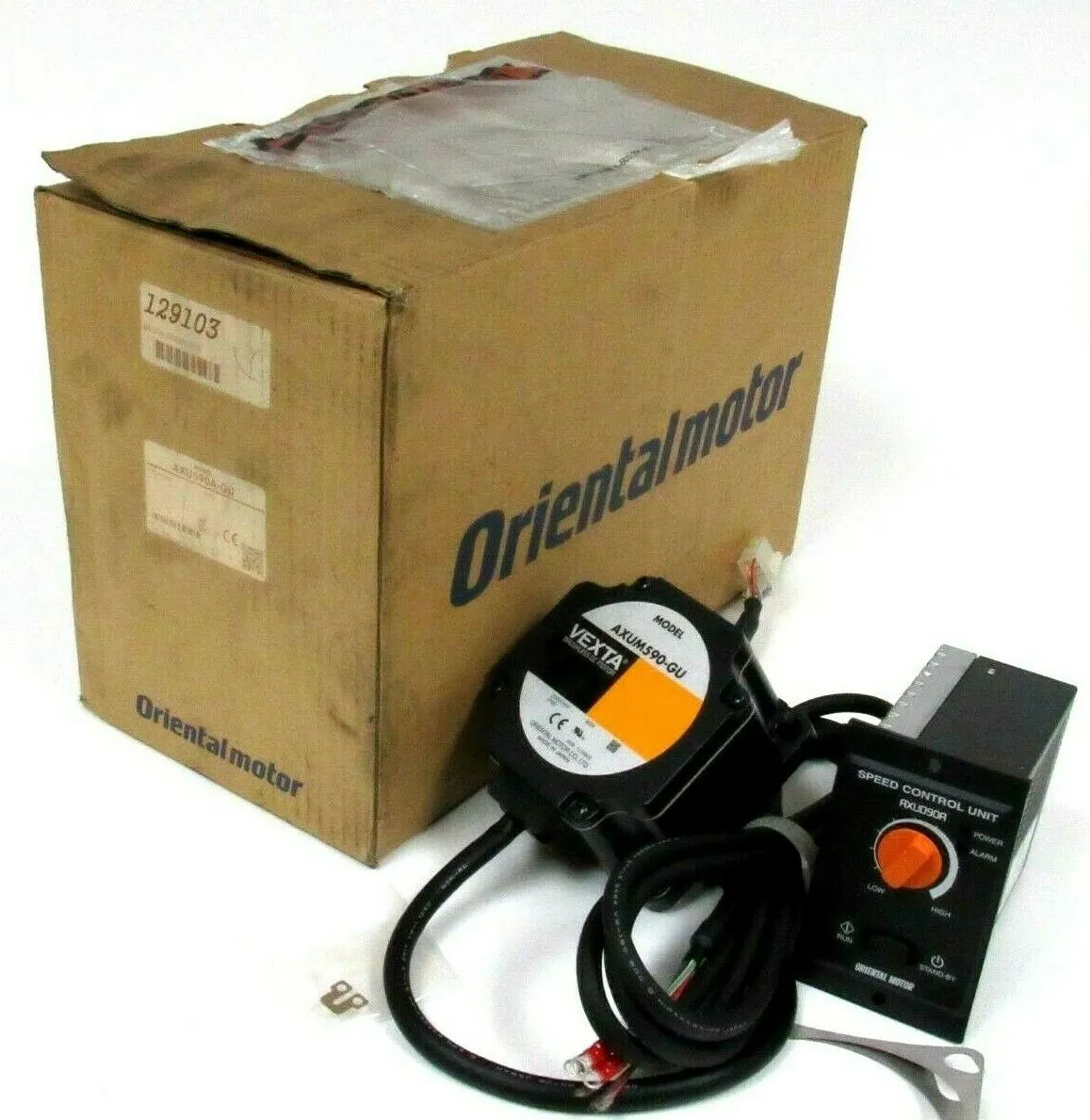 NEW ORIENTAL MOTOR AXU590A-GU BRUSHLESS DC SPEED CONTROL SYSTEM AXU590AGU