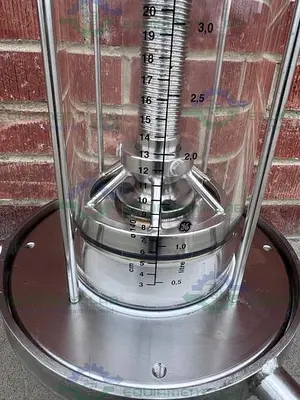 USED CYTIVA / GE / PHARMACIA BPG / SCHOTT 140 / 500 CHROMATOGRAPHY COLUMN