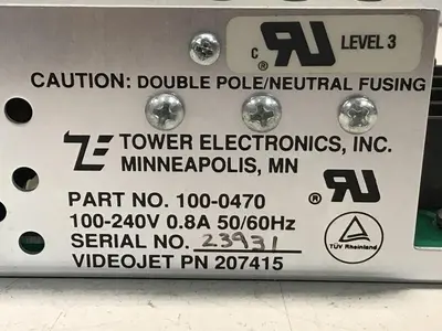USED TOWER ELECTRONICS 100-0470
