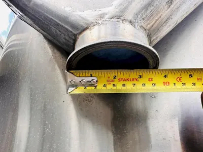 950 Gallon (IN-Operable Jacket) Stainless Steel Mixing / Holding Tanks