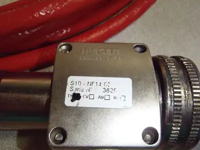 S10-N814.00 | Jaeger Connecteurs S10 Connector Technifor MCORD 006B GM Umbilical Cable - Used