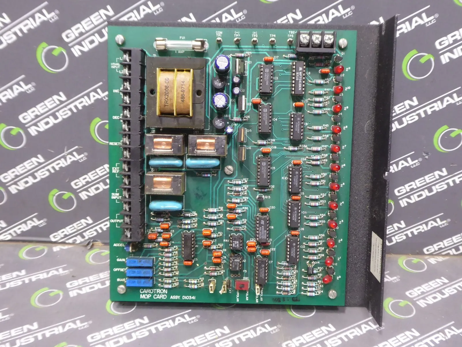 Carotron DIO341 M.O.P. Motor Operated Pot Card Used