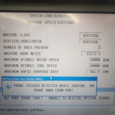 2013 HURCO VM10HSI MACHINING CENTERS, VERT., N/C & CNC | Wheeler Machinery Sales (10)
