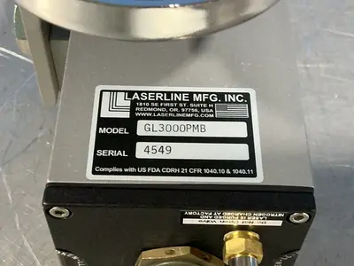 New | in-Stock LASERLINE MANUFACTURING GL3000PMB Laser Accessories and Consumables Ohio US | HGR 24 #1323876