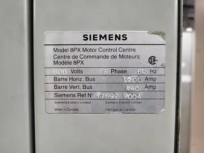Used SIEMENS Y7692 V003 Misc Electrical & Power Parts British Columbia CA | Lenmark #251181