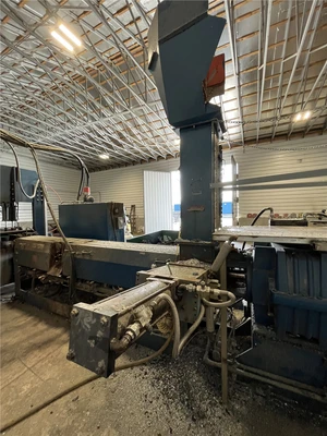 4.5" Davis Standard Single Screw Ram Stuffing Extruder, Model 45IN45-34, 400HP, New in 2011