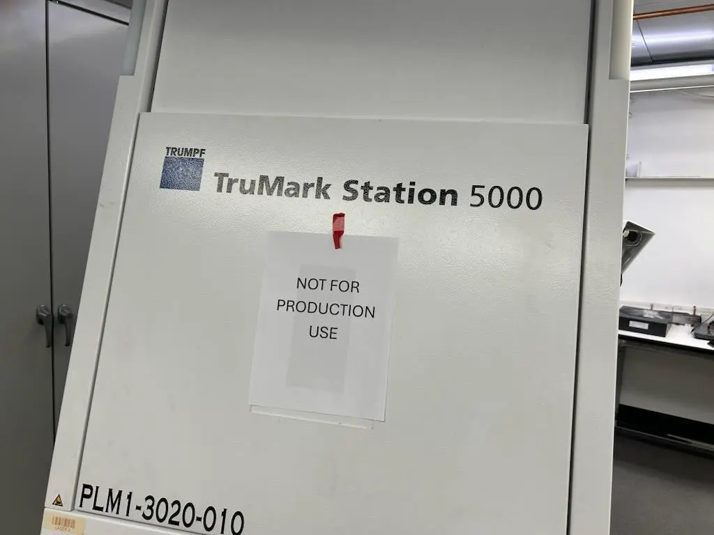 Used 2013 TRUMPF TRUMARK STATION 5000 Laser Markers Minnesota US | Orca Machine Tools, Inc. #1262790