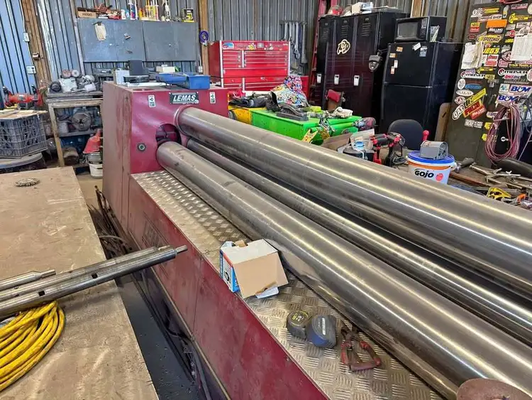 Used 2019 LEMAS TR 200/8 Plate Bending Rolls including Pinch Illinois US | Asset Exchange Corporation #384984