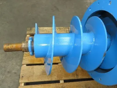 Motovario Mixing Hopper 5-1/2Hp Motor 460V 10" Auger 97 RPM