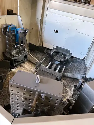 Used 2022 Haas EC-400 Horizontal Machining Centers Iowa US | Machine Tool Bids #1348135