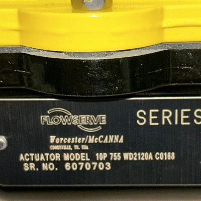 Flowserve Series 75 10P755WD2120A C0168 Actuator NNB Or Manual + Warranty