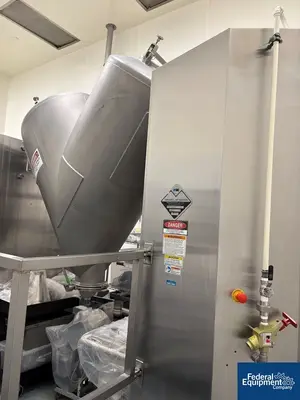Used Patterson-Kelley 30 Cu Ft Patterson-Kelly Twin Shell CrossFlow V Blender, S/S Double Cone - V Mixers Ohio US | Federal Equipment Company #1512817