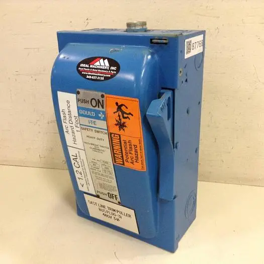 Used GOULD F-352 Electrical Panels Michigan US | Ideal Machinery #689134