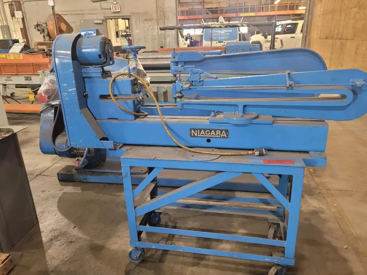 Used 1977 NIAGARA 13 R.C. Rotary Shears including Ring & Circle Oregon US | MD Equipment Services LLC #1125037