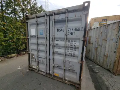20 ft Standard Shipping Container - MSKU7274586