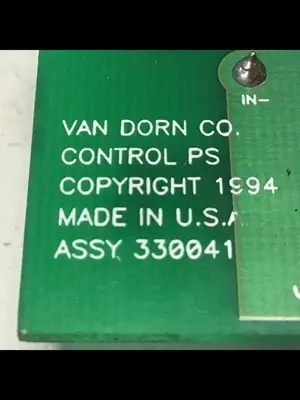 USED VAN DORN PC330-041