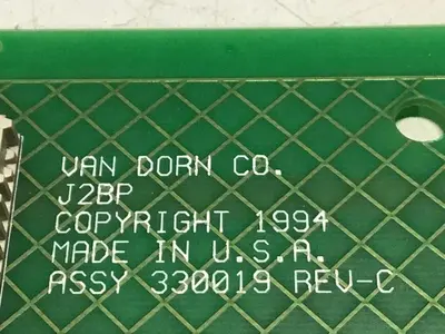 USED VAN DORN PC330-019 330-019