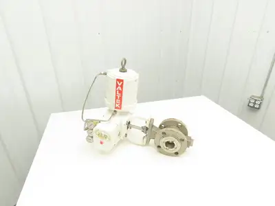 Valtek Shearstream Ball Valve 2" Flanged Pneumatic Actuator Positioner