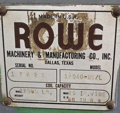 USED ROWE 12040DSL