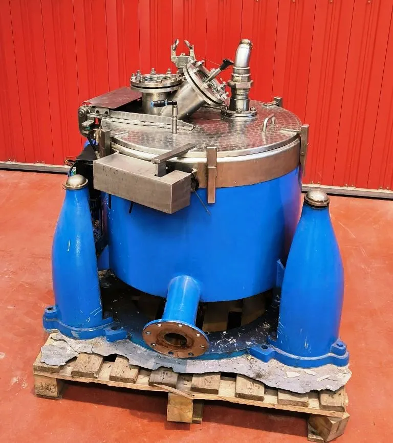 Comteifa SC-6 gastight ATEX perforate basket centrifuge, 316SS.