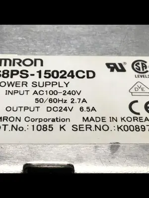 USED OMRON S8PS-15024CD